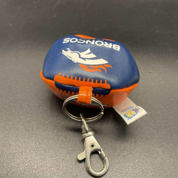 EUC Vintage 1998 Denver Broncos NFL Good Stuff Plush Football Keychain - Picture 4 of 9